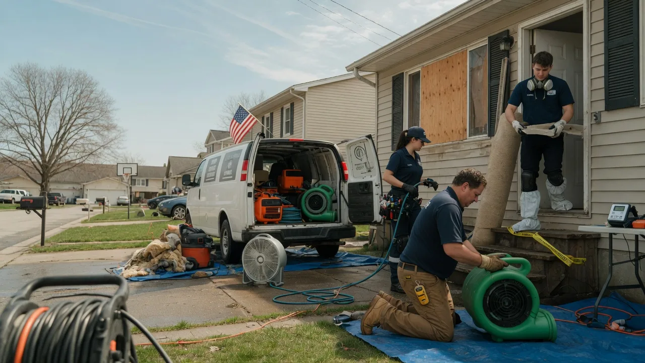 Water Damage Restoration in Flora, LA near me